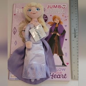 Disney Frozen Elsa doll coloring book night light